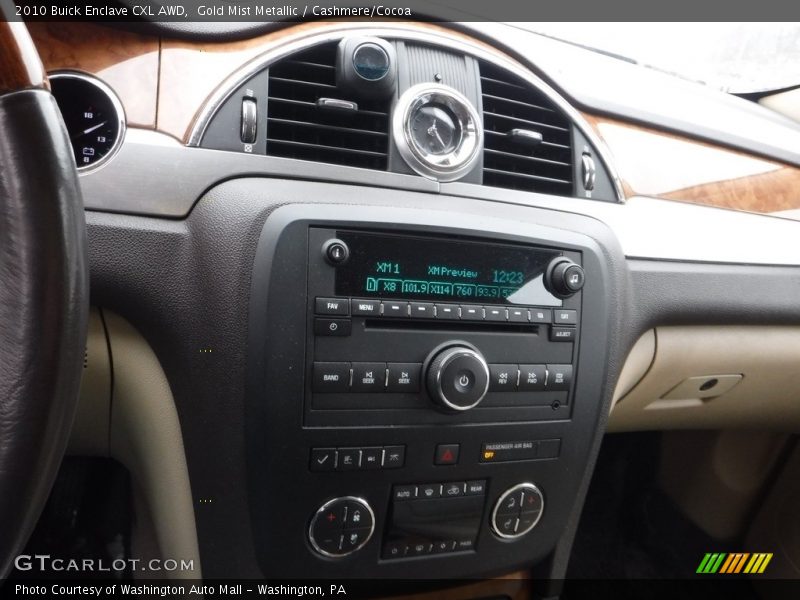 Gold Mist Metallic / Cashmere/Cocoa 2010 Buick Enclave CXL AWD
