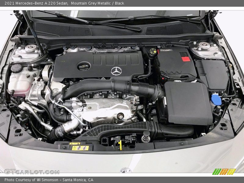 Mountain Grey Metallic / Black 2021 Mercedes-Benz A 220 Sedan