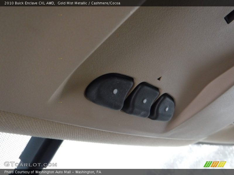 Gold Mist Metallic / Cashmere/Cocoa 2010 Buick Enclave CXL AWD