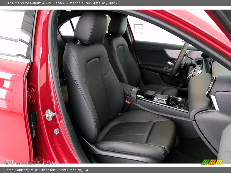 Patagonia Red Metallic / Black 2021 Mercedes-Benz A 220 Sedan