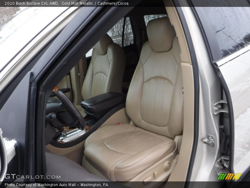 Gold Mist Metallic / Cashmere/Cocoa 2010 Buick Enclave CXL AWD
