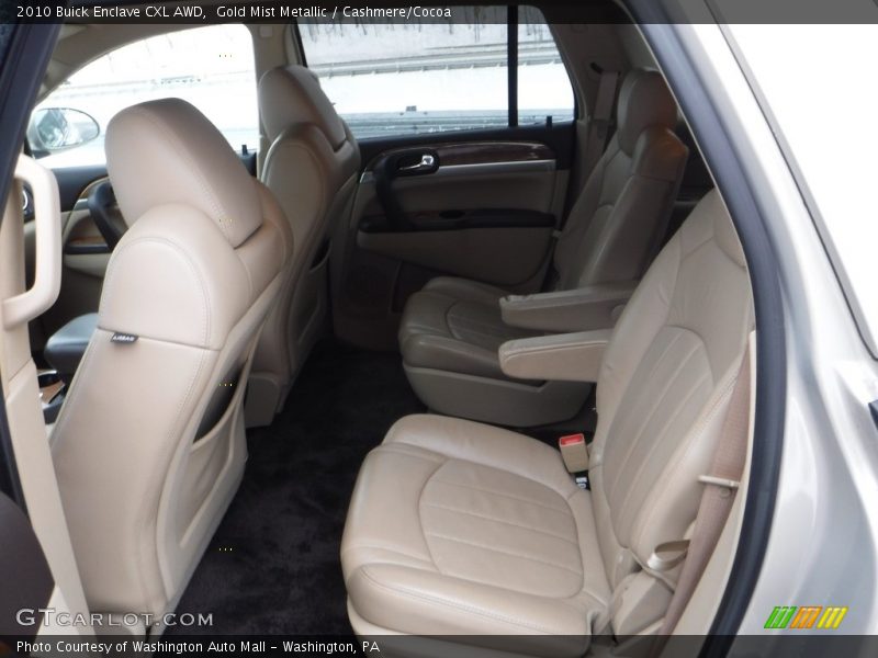 Gold Mist Metallic / Cashmere/Cocoa 2010 Buick Enclave CXL AWD