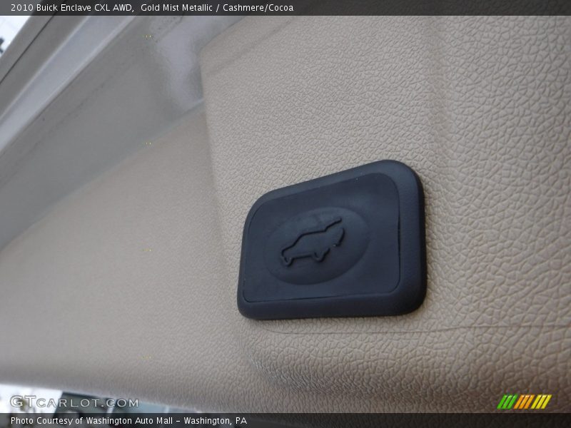 Gold Mist Metallic / Cashmere/Cocoa 2010 Buick Enclave CXL AWD