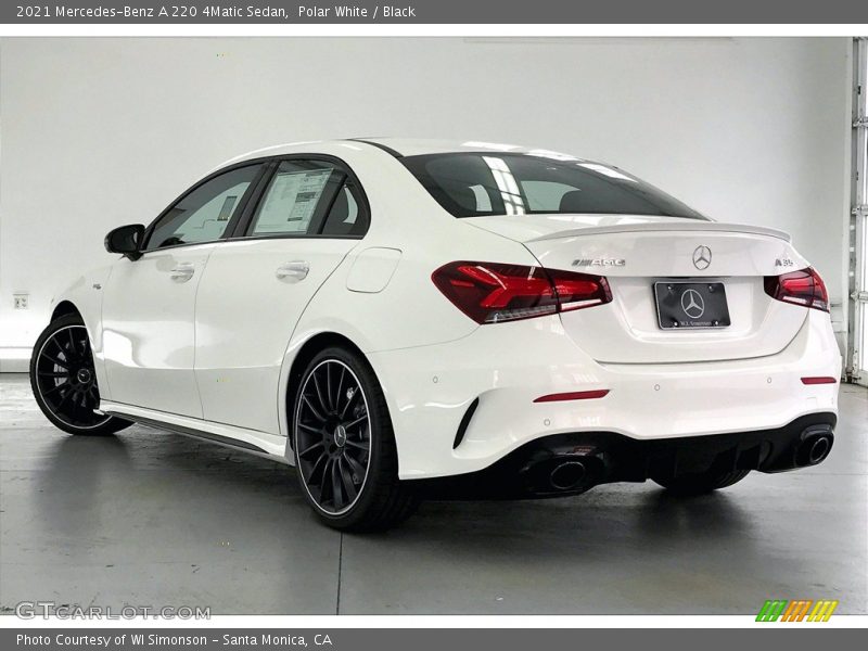 Polar White / Black 2021 Mercedes-Benz A 220 4Matic Sedan