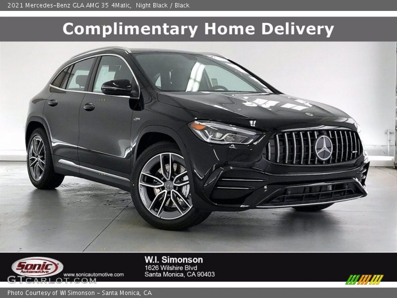 Night Black / Black 2021 Mercedes-Benz GLA AMG 35 4Matic