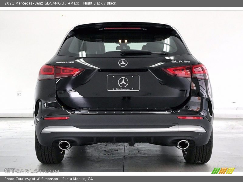 Night Black / Black 2021 Mercedes-Benz GLA AMG 35 4Matic