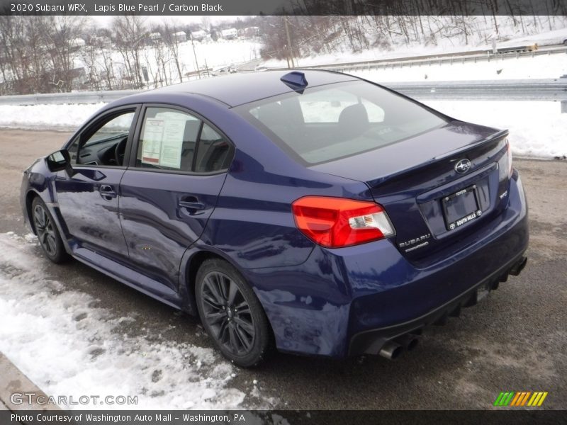 Lapis Blue Pearl / Carbon Black 2020 Subaru WRX