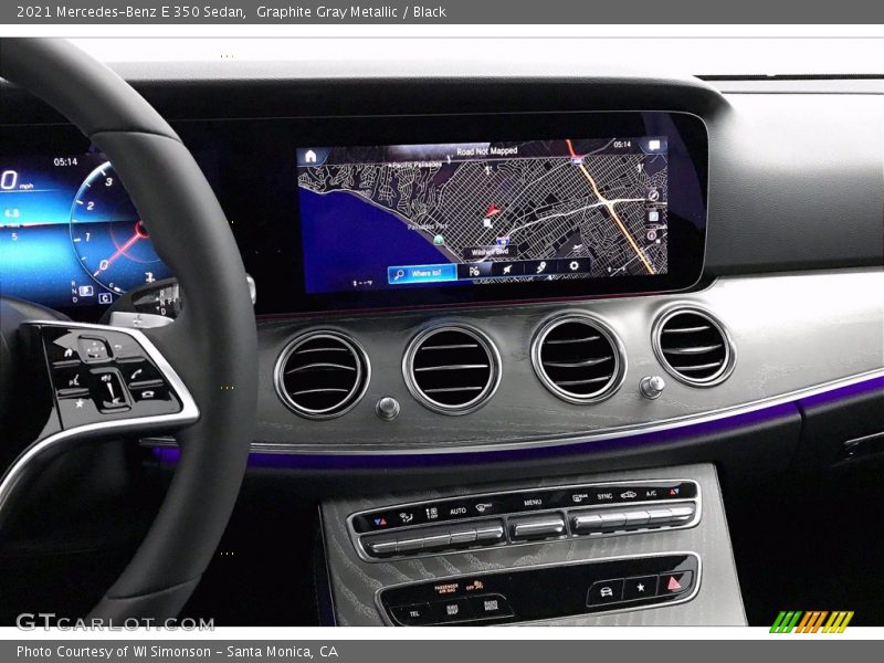 Graphite Gray Metallic / Black 2021 Mercedes-Benz E 350 Sedan