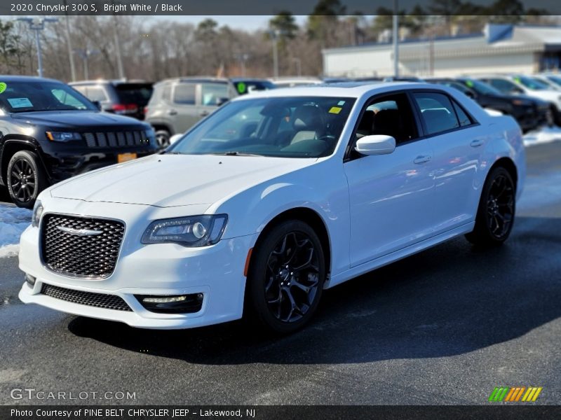 Bright White / Black 2020 Chrysler 300 S