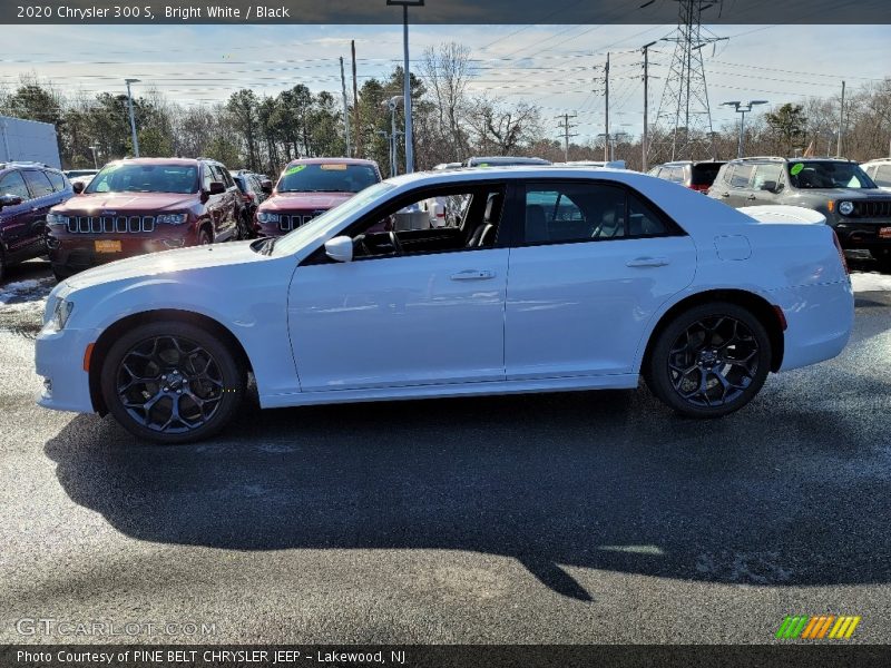 Bright White / Black 2020 Chrysler 300 S