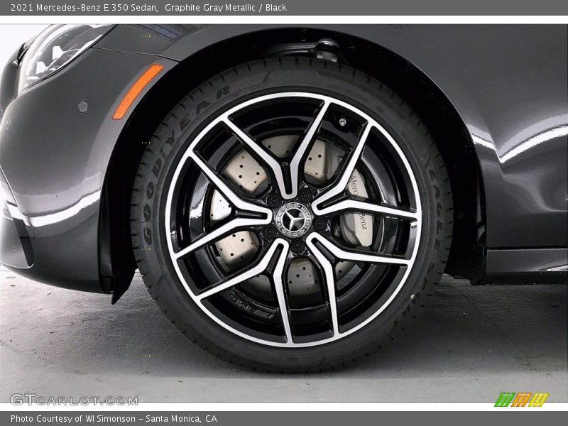 Graphite Gray Metallic / Black 2021 Mercedes-Benz E 350 Sedan