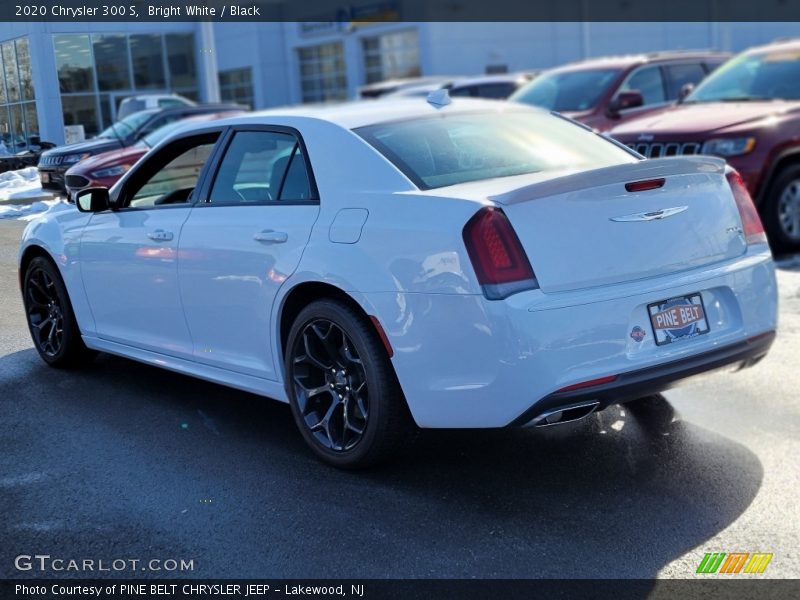 Bright White / Black 2020 Chrysler 300 S
