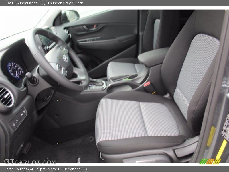 Thunder Gray / Black 2021 Hyundai Kona SEL