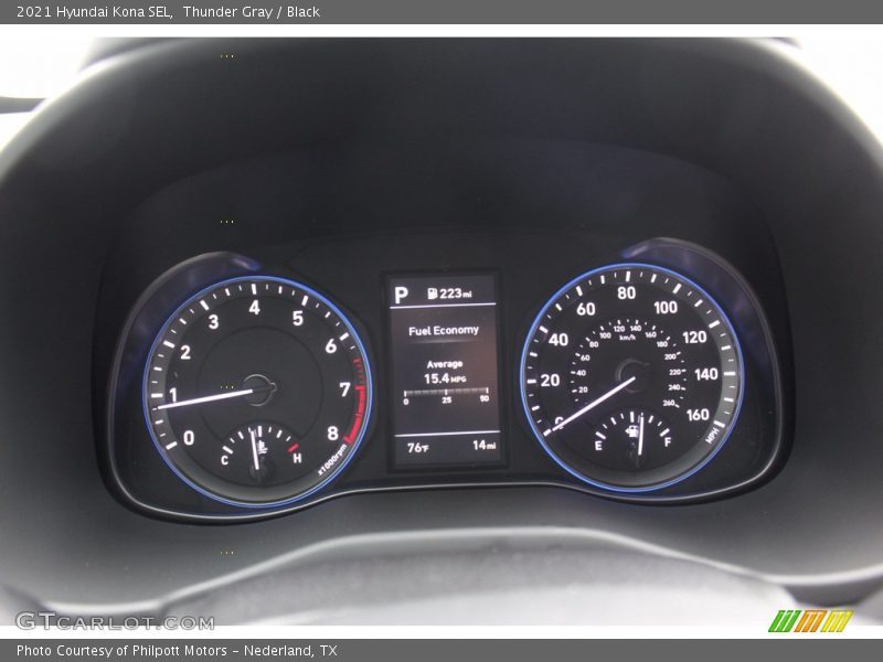 Thunder Gray / Black 2021 Hyundai Kona SEL