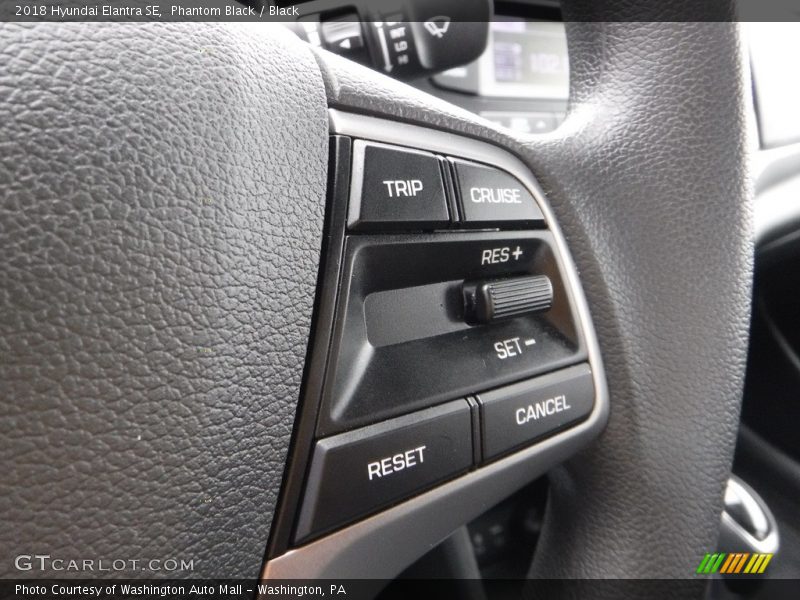 Phantom Black / Black 2018 Hyundai Elantra SE