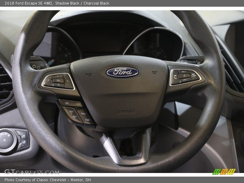 Shadow Black / Charcoal Black 2018 Ford Escape SE 4WD