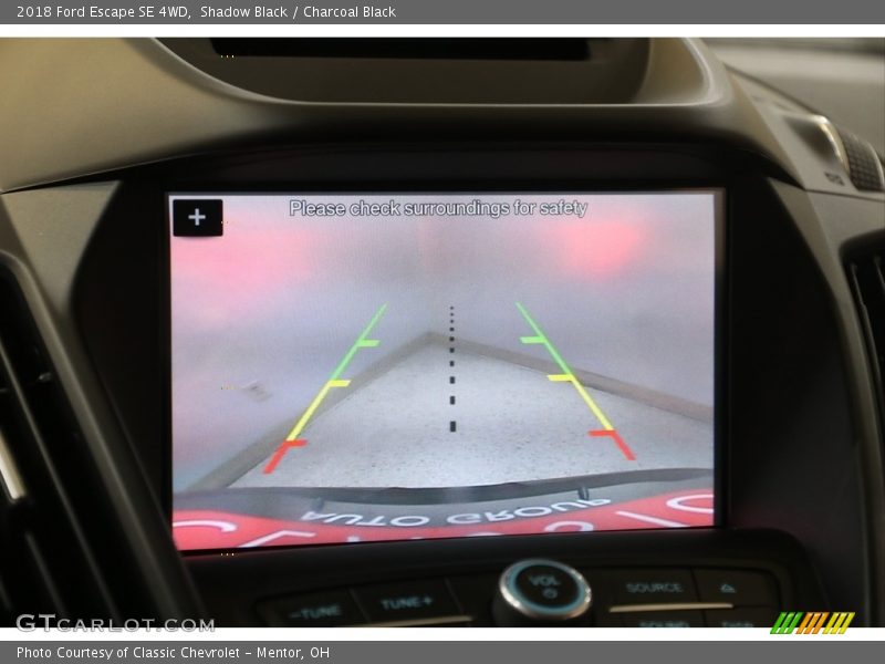Shadow Black / Charcoal Black 2018 Ford Escape SE 4WD