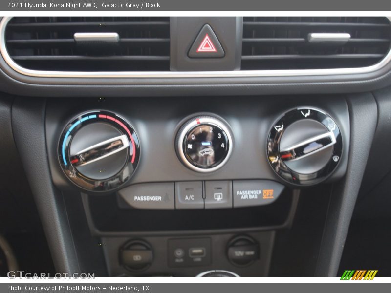 Galactic Gray / Black 2021 Hyundai Kona Night AWD