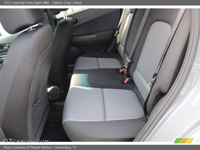Galactic Gray / Black 2021 Hyundai Kona Night AWD