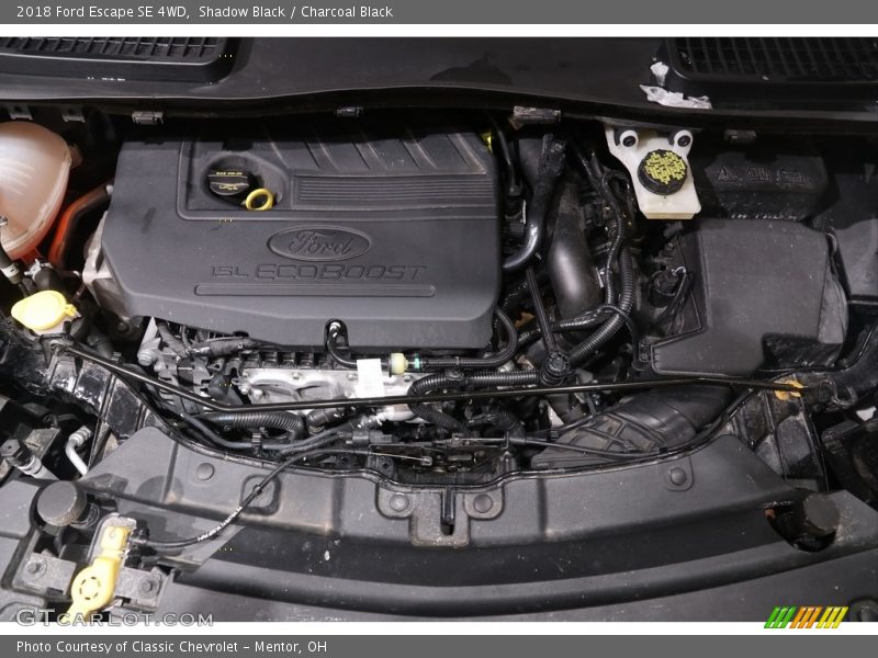 Shadow Black / Charcoal Black 2018 Ford Escape SE 4WD