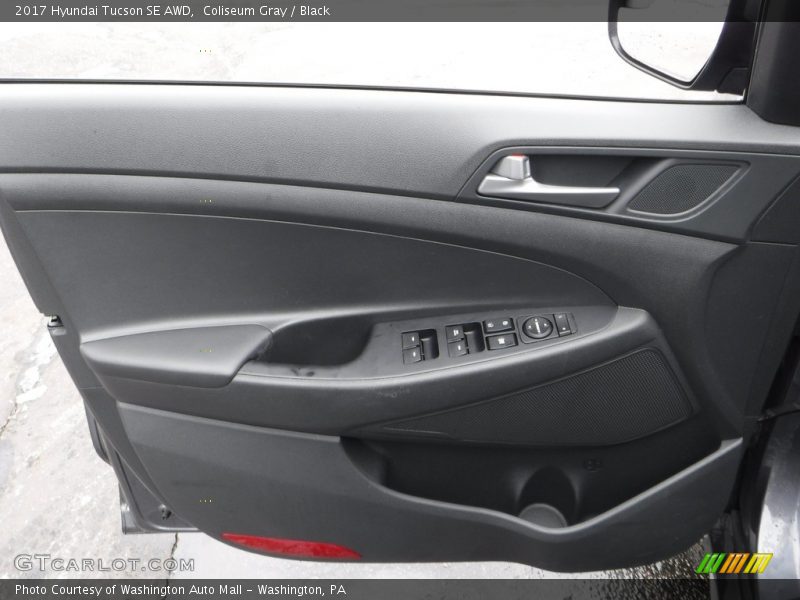 Coliseum Gray / Black 2017 Hyundai Tucson SE AWD