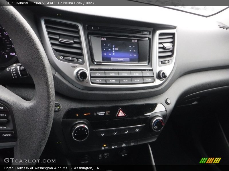 Coliseum Gray / Black 2017 Hyundai Tucson SE AWD