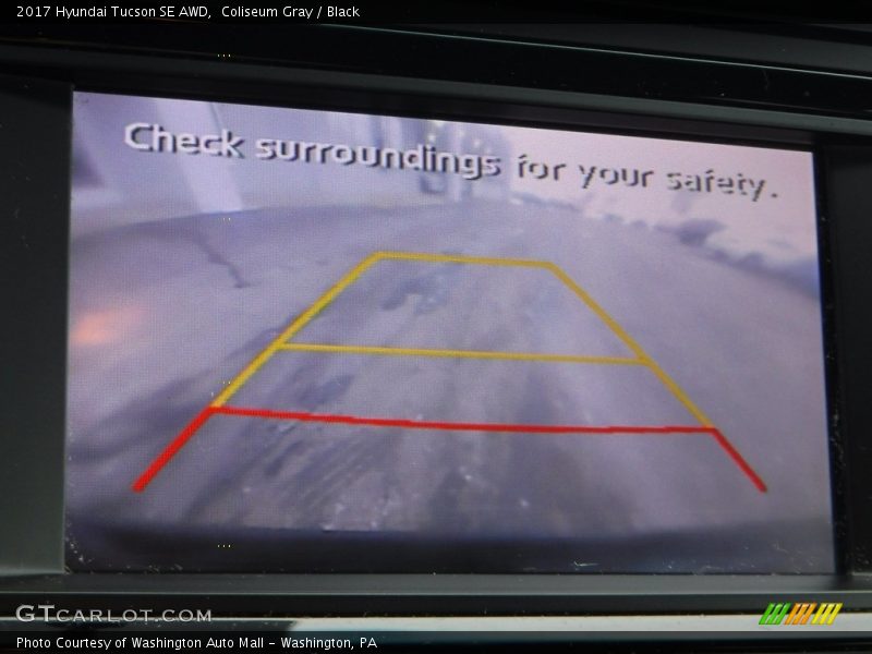Coliseum Gray / Black 2017 Hyundai Tucson SE AWD