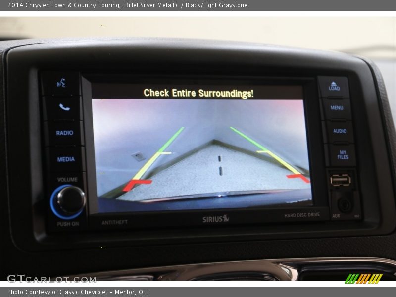 Billet Silver Metallic / Black/Light Graystone 2014 Chrysler Town & Country Touring