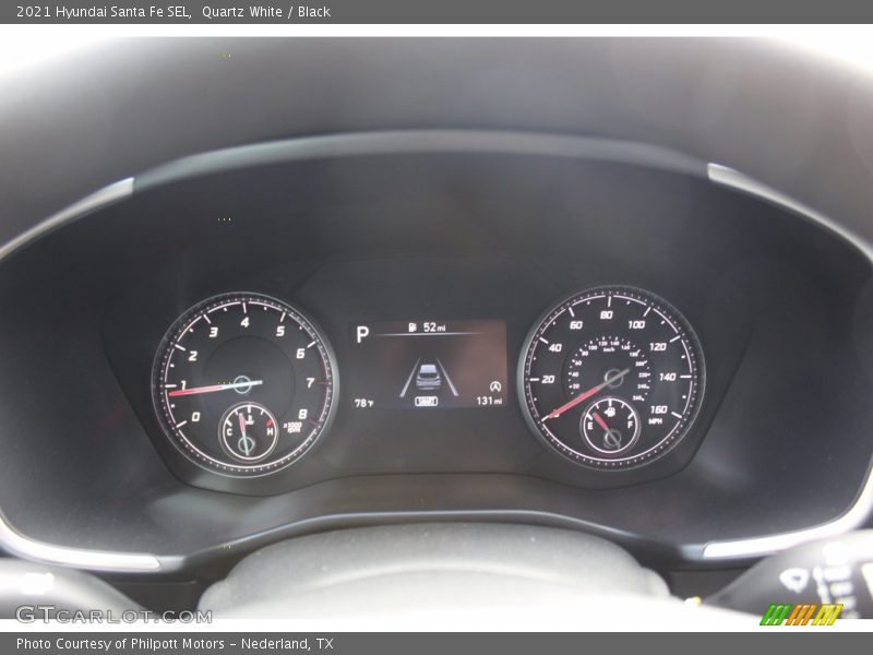 Quartz White / Black 2021 Hyundai Santa Fe SEL