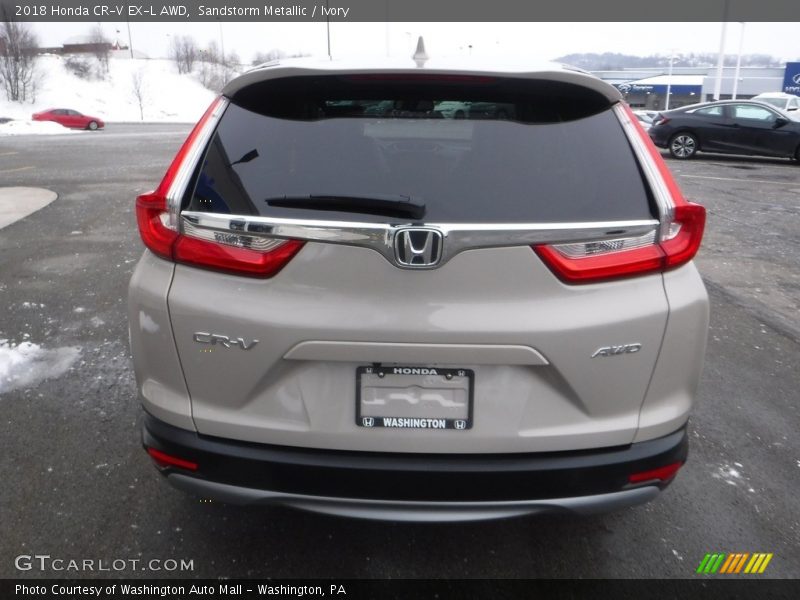 Sandstorm Metallic / Ivory 2018 Honda CR-V EX-L AWD