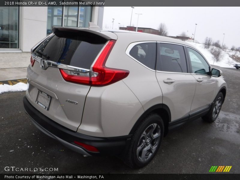 Sandstorm Metallic / Ivory 2018 Honda CR-V EX-L AWD
