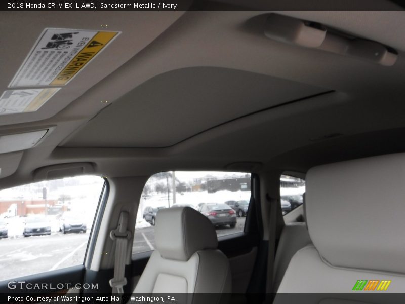 Sandstorm Metallic / Ivory 2018 Honda CR-V EX-L AWD