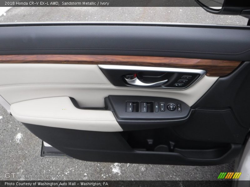 Sandstorm Metallic / Ivory 2018 Honda CR-V EX-L AWD