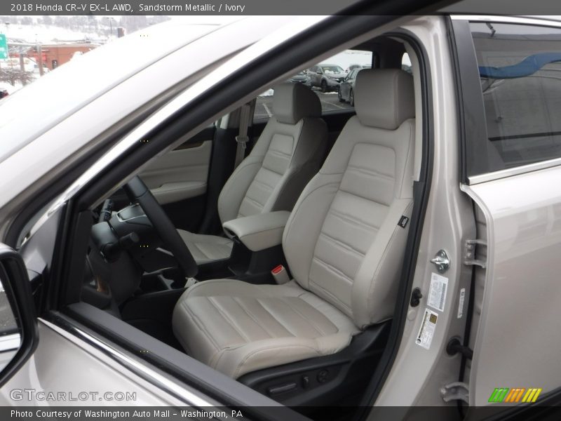 Sandstorm Metallic / Ivory 2018 Honda CR-V EX-L AWD