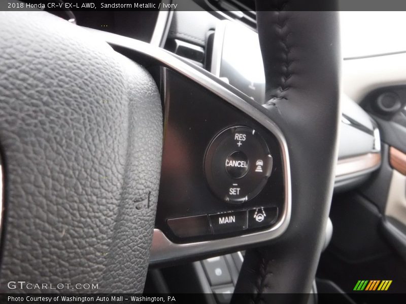 Sandstorm Metallic / Ivory 2018 Honda CR-V EX-L AWD