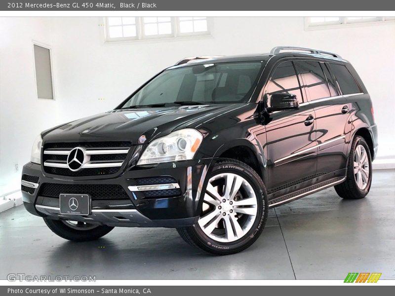 Black / Black 2012 Mercedes-Benz GL 450 4Matic