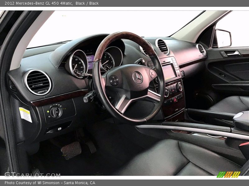 Black / Black 2012 Mercedes-Benz GL 450 4Matic
