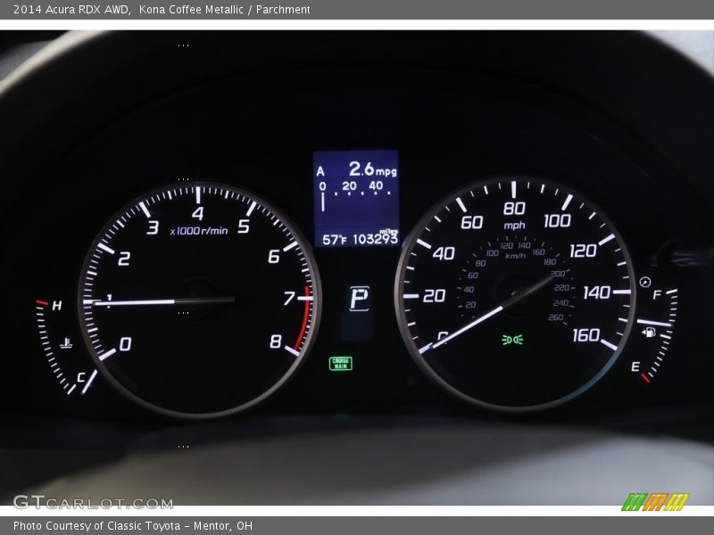  2014 RDX AWD AWD Gauges
