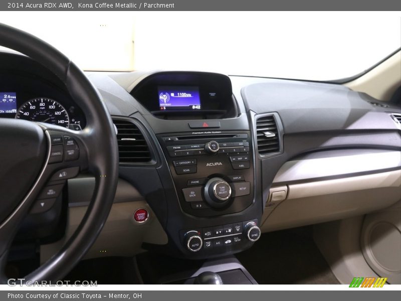 Dashboard of 2014 RDX AWD