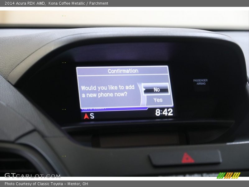 Controls of 2014 RDX AWD