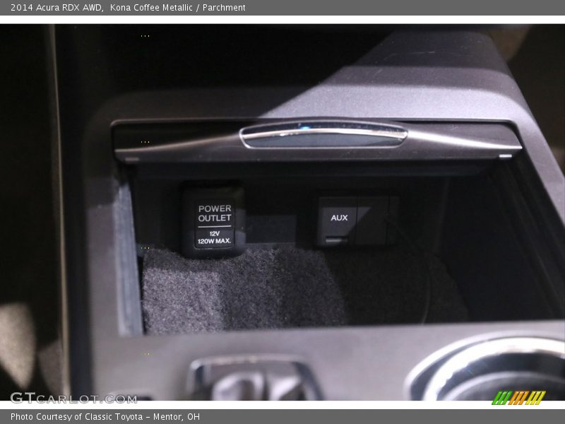 Kona Coffee Metallic / Parchment 2014 Acura RDX AWD