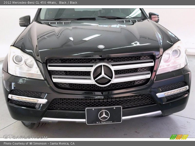 Black / Black 2012 Mercedes-Benz GL 450 4Matic