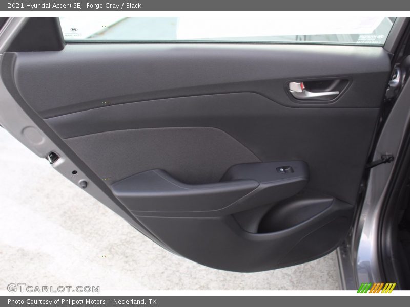Forge Gray / Black 2021 Hyundai Accent SE