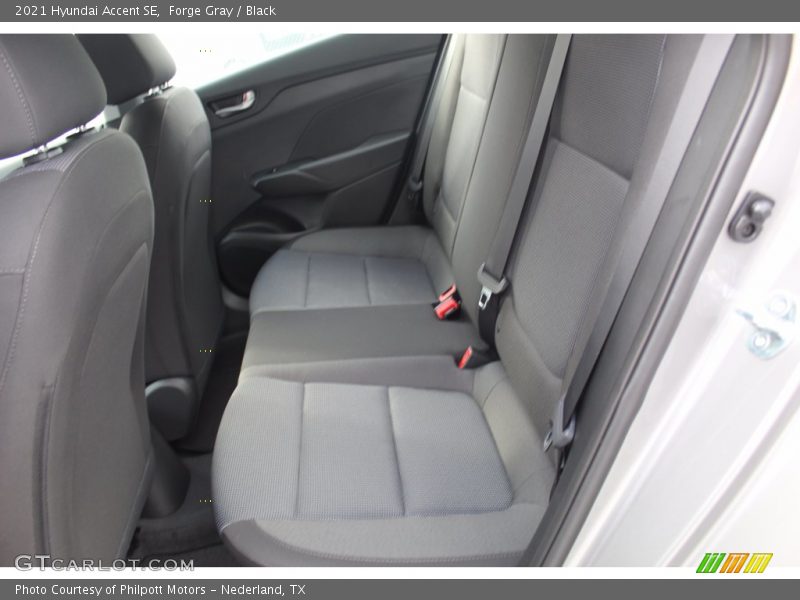 Forge Gray / Black 2021 Hyundai Accent SE