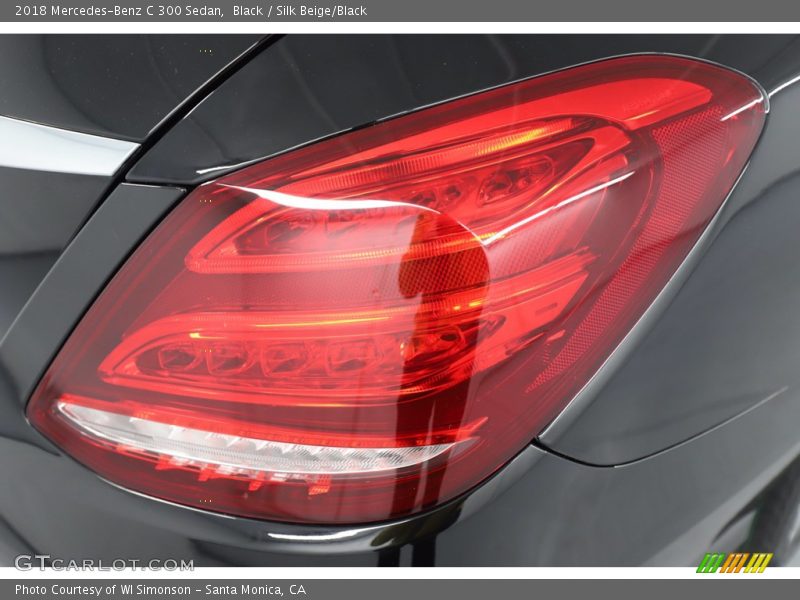 Black / Silk Beige/Black 2018 Mercedes-Benz C 300 Sedan