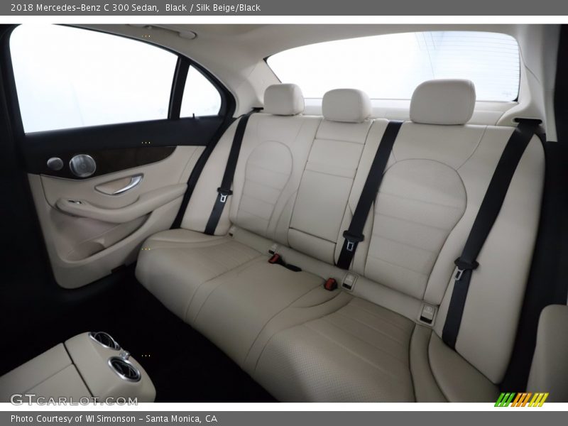 Black / Silk Beige/Black 2018 Mercedes-Benz C 300 Sedan