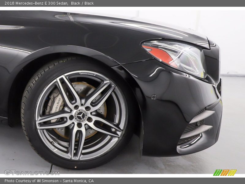 Black / Black 2018 Mercedes-Benz E 300 Sedan