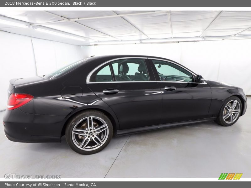 Black / Black 2018 Mercedes-Benz E 300 Sedan