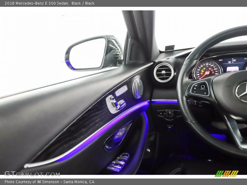 Black / Black 2018 Mercedes-Benz E 300 Sedan