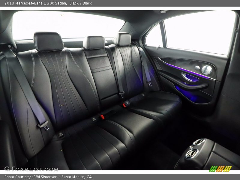 Black / Black 2018 Mercedes-Benz E 300 Sedan